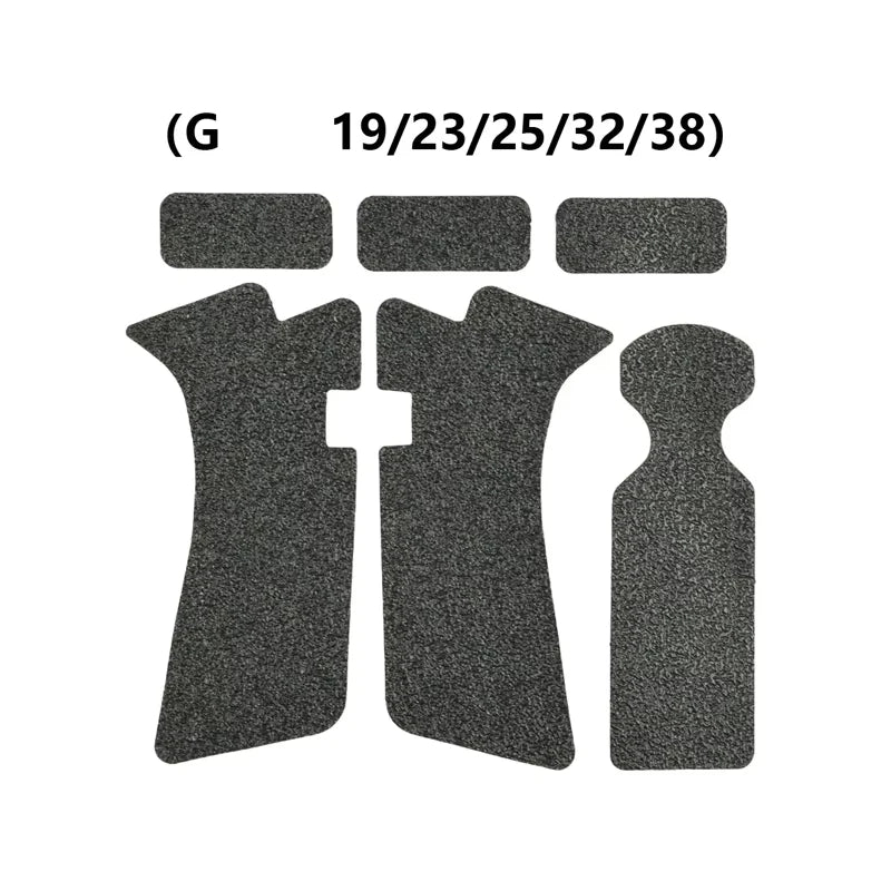 grip antidérapant adhésif poignée pistolet noir marron clair moderne texture tactique imperméable pvc