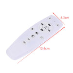 télécommande intelligente sans fil blanc moderne boutons on off setup indicateur lumineux