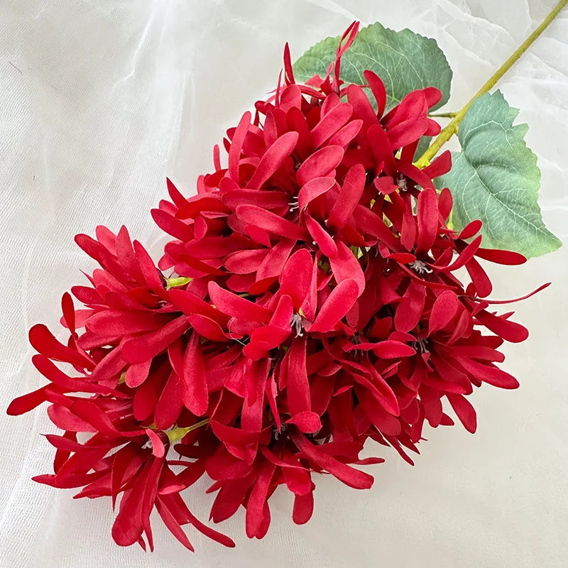 décoration maison artificielle hortensia bouquet violet blanc rose jaune rouge classiqueextérieur événements