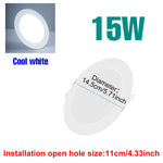 Downlight led blanc moderne encastrable 220v 5w 10w 15w 20w 25w cold white