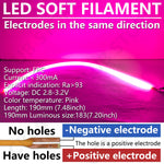 filament led souple 190mm rouge vert bleu rose technologie bricolage diy đèn led