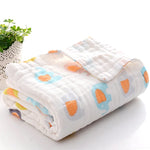 serviette bain bébé coton fruits animaux motifs blancs drap épaissi imprimé enfantin 90x70cm