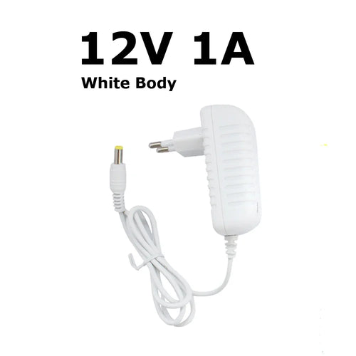 adaptateur secteur 12v 1a 2a 3a led driver eu us plug blanc certifié ccc