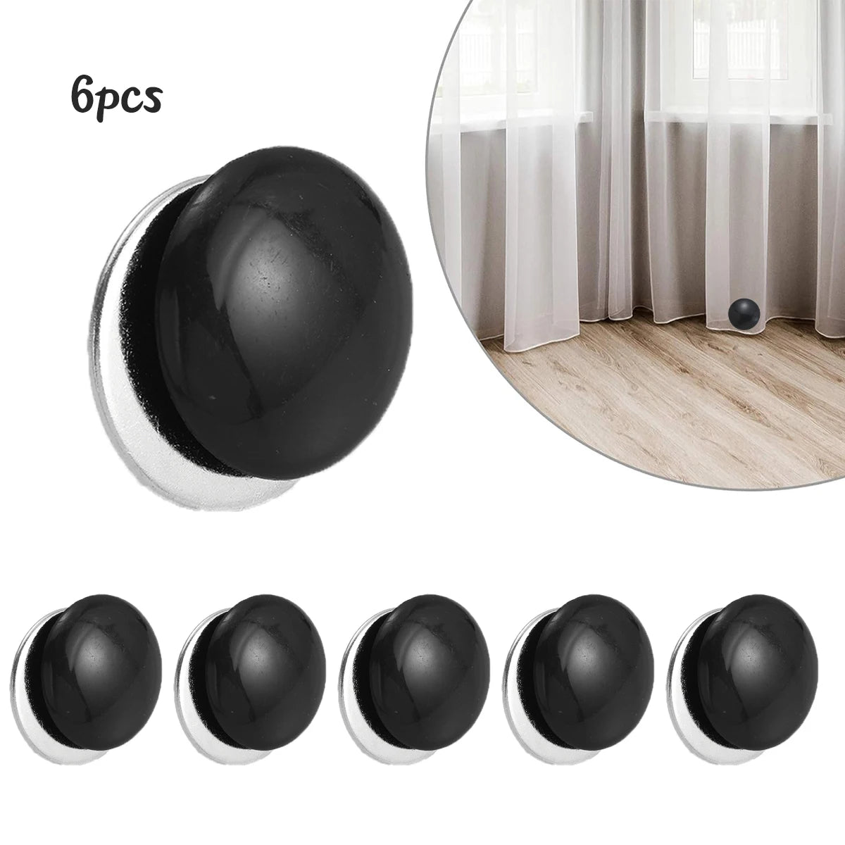 poids rideau douche aimants adhésifs pièces blanc modernes fixations métal minimalistes