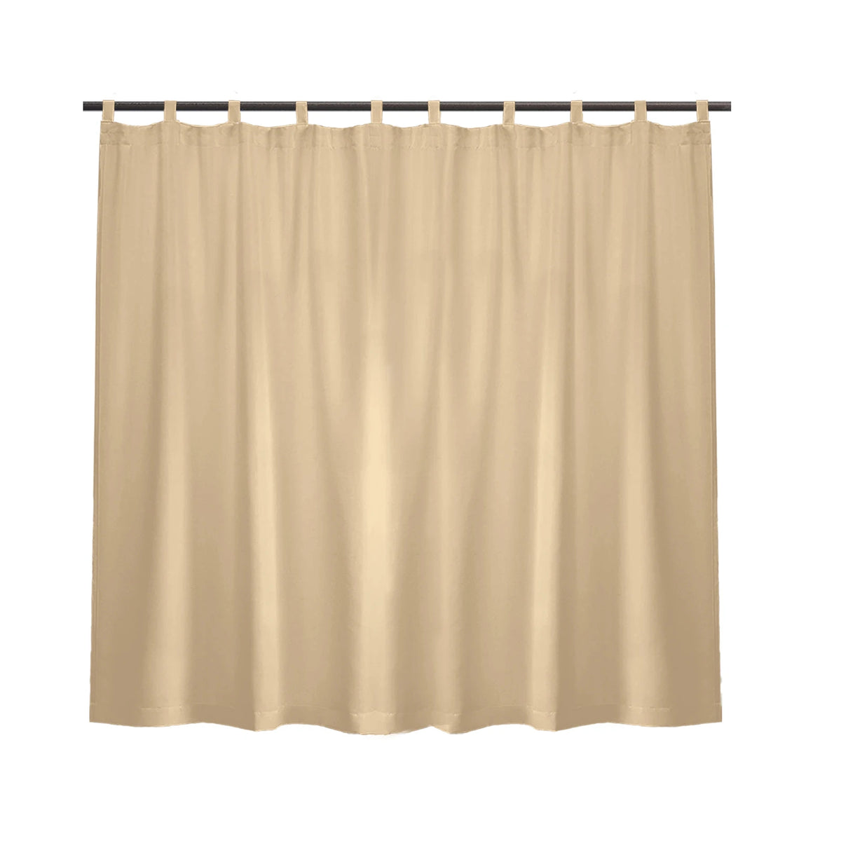 Rideau beige élégant, parfait pour ajouter une touche de chaleur et de style à votre intérieur. Idéal pour les salons, chambres ou bureaux, ce rideau injecte une ambiance apaisante et moderne. Accessoire de décoration polyvalent et chic.