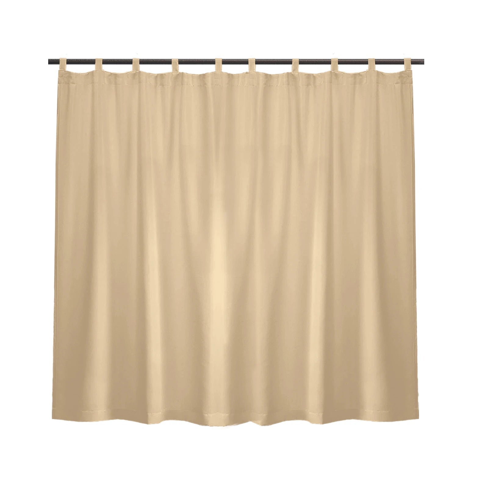 Rideau beige élégant, parfait pour ajouter une touche de chaleur et de style à votre intérieur. Idéal pour les salons, chambres ou bureaux, ce rideau injecte une ambiance apaisante et moderne. Accessoire de décoration polyvalent et chic.