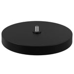 base lampe sol noir moderne vis fixe poids lourd stable sans abatjean