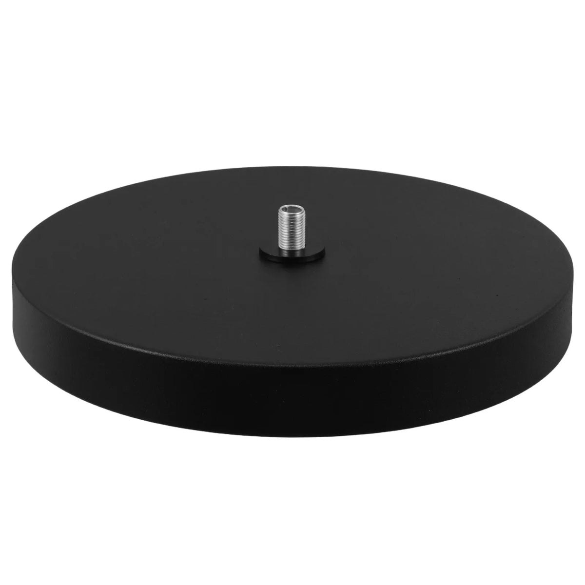 base lampe sol noir moderne vis fixe poids lourd stable sans abatjean