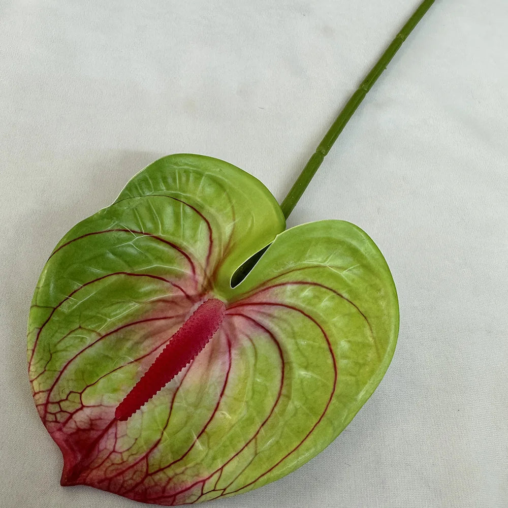 fleurs artificielles anthurium modernes multiple couleurs intérieur décoration mariage événements