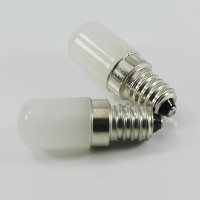 ampoule led e14 2w 110v 220v blanc translucide coque laiteuse 360° moderne 50000h