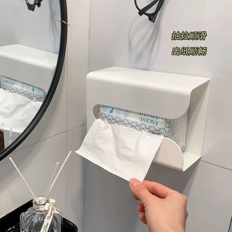 distributeur serviettes papier blanc imprimé vert moderne adhésif plastique