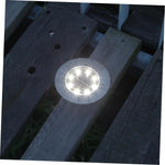 lampe solaire moderne dorée ip65 led diodes autoinstallation extérieure jardin