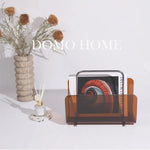 porte revues moderne transparent magazines minimaliste décoration maison magazines biscuits vase fleurs bougie