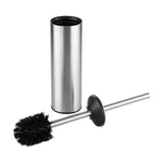brosse wc inoxydable moderne blanche noire argent or support mural pieds