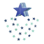 guirlande étoiles or argent blanc festives anniversaire noël mariage décoration chambre enfants métalliques brillantes