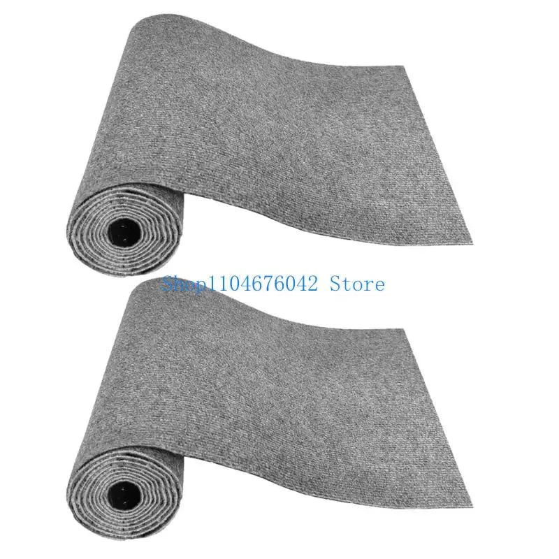 tapis antidérapant adhésif gris moderne maison 40cm 200cm fixé surface meubles