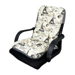 coussin chaise coussin dossier adultes motifs géométriques feuilles tour eiffel moderne confortable imperméable coton