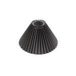 abat jour plissé moderne blanc rose vert pliable opaque salon chambre