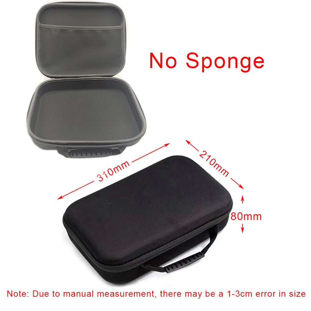 sac main noir texture mat pratique anti odeur zip poignée rangement outils