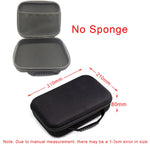 sac main noir texture mat pratique anti odeur zip poignée rangement outils