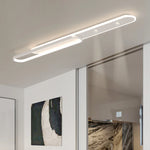 lampe led moderne blanche rectangulaire sans télécommande fixée aluminium opaquet
