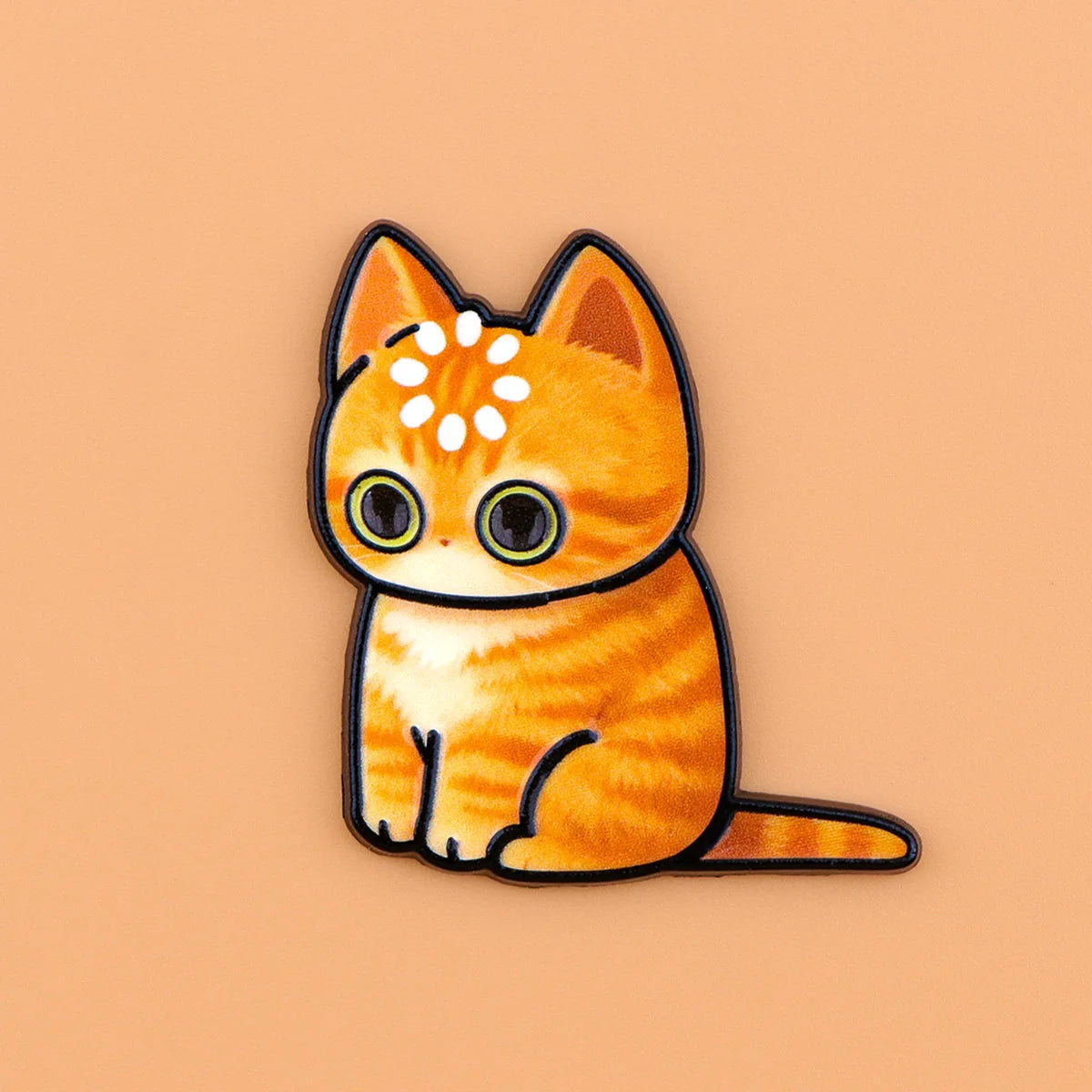 aimants réfrigérateur dessin animé chatons cartoon yeux ouverts poilés variés collection deco