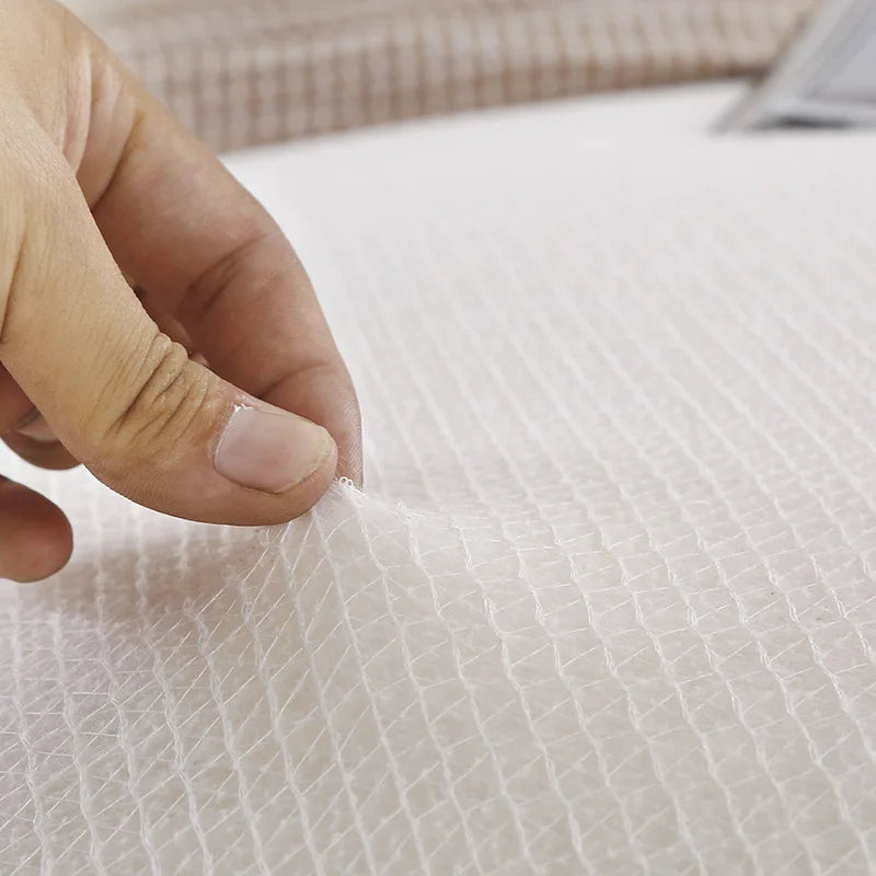 couverture coton blanc texture tissée simple bordure blanche chaude hiver maison chambre nuit