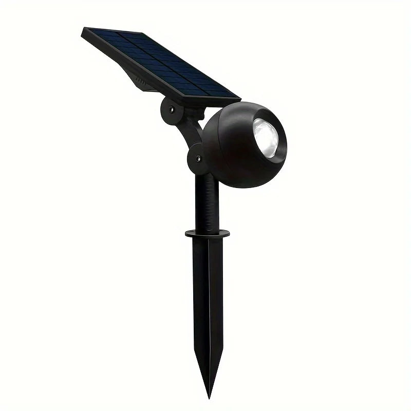 projecteur solaire extérieur led ip65 étanche noir moderne facile