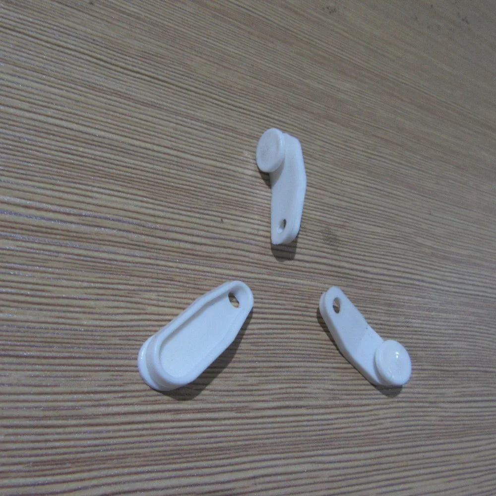 clips porte rideau blanc moderne clips drapery hooks accessoires douche fixations polyvalents pack