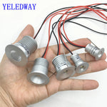 Downlight LED mini 1W 3W argenté moderne grille aluminium câble tissage 3000K 4000K 6000K
