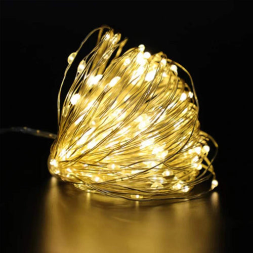 guirlande lumineuse led usb fil cuivre multicolore moderne décoration fête noël mariage