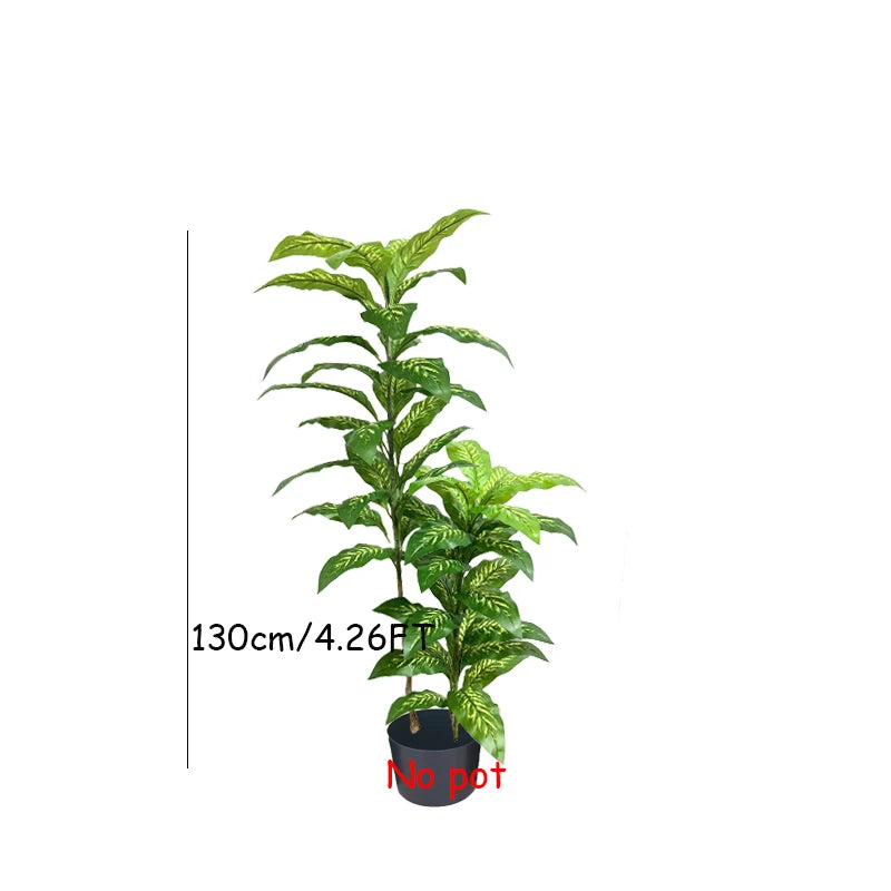 plantes artificielles bananier grandes feuilles vert modernes décoration intérieure hawaienne shop