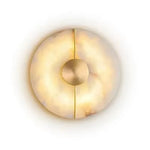 lampe murale moderne marbre blanc gris doré éclairage chambre salon étude entrée