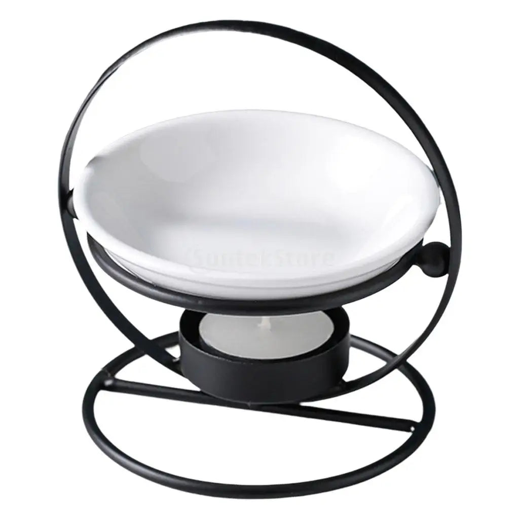 diffuseur huiles essentielles moderne céramique bougie parfumée tringle métal doré minimaliste salon décoration chambre