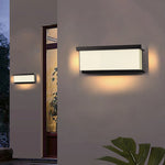 lampe murale led moderne noire ip65 verre borosilicate abs nickelée 2492000lm