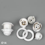 ampoules led e14 e27 blanc noir anneau fixation moderne sans visibilité fixe