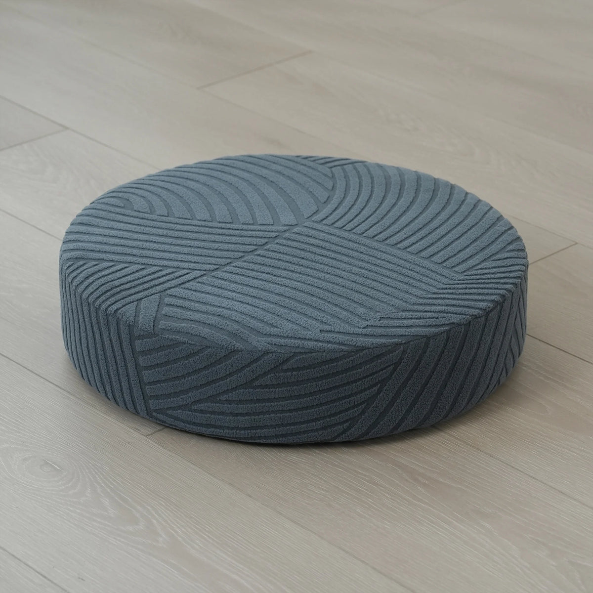 couvre futon gris rayures moderne extensible polyestère lavable machine printemps été