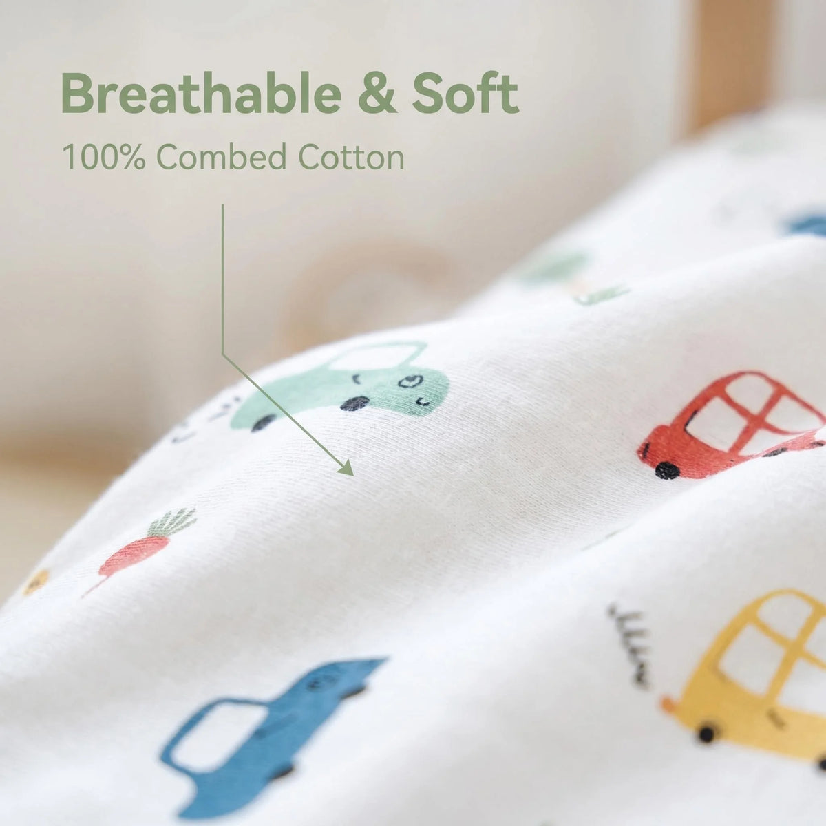drap lit bébé coton blanc motifs animaux moderne oreiller inclusion points colorés enfants 1ans