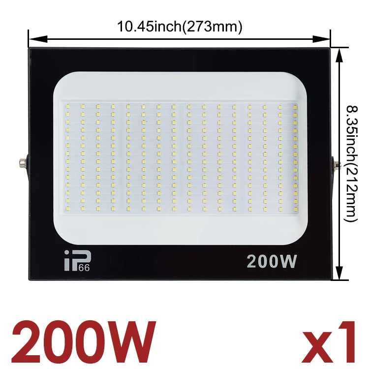 projecteur led moderne 220v ip66 blanc mat extérieur mur câble alimentation aluminium