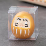 statuette japonaise daruma orange rouge noir vert violet rose blanche bonheur traditionnelle maison