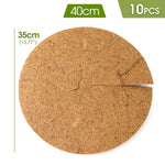 tapis sol fibre coco marron clair naturel rustique 30cm 35cm 40cm 45cm 3mm epaisseur