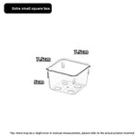 trousse rangement transparente compartiments points noirs maquillage organisation moderne plastique