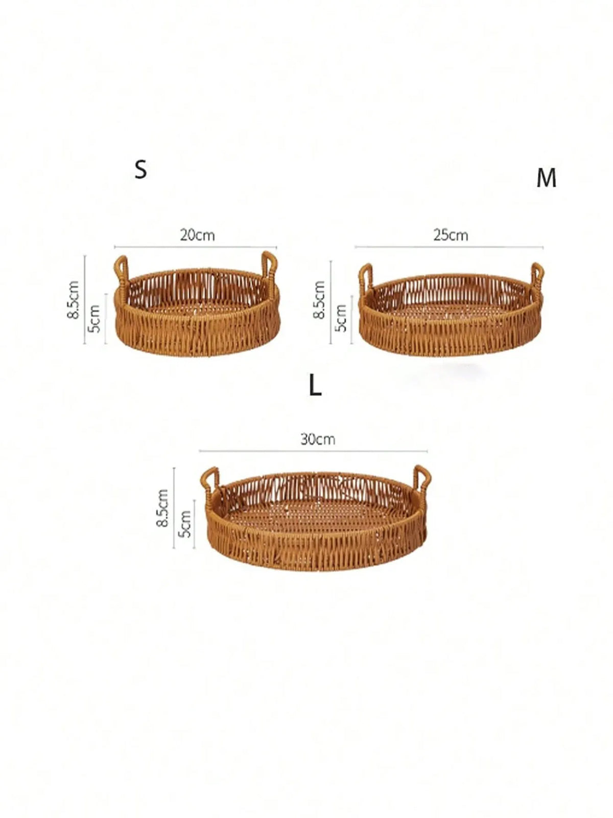 panier rotin marron tissage traditionnel rustique poignées vintage doily blanc snacks