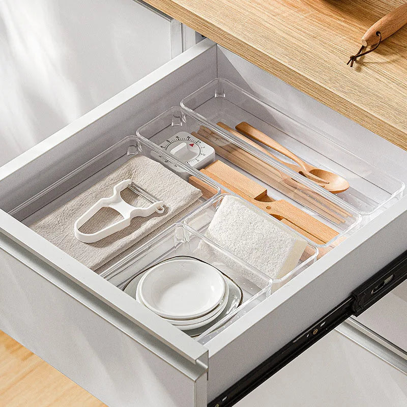 Boîte de rangement verte empilable pour bijoux