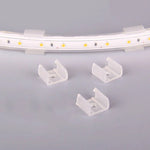 ruban led blanc moderne clips fixation 5v 12v 20v 30v points lumineux opaques certifiés