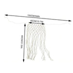 ceinture boho chic macramé franges pompons femme solides couleurs noire blanche rose jaune verte
