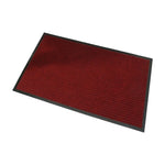 tapis sol antidérapant gris marron noir texturé stries verticales moderne minimaliste PVC non slip