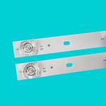 bande lumineuse led blanc moderne connecteurs led intégrés opaques technologie 10 pièces