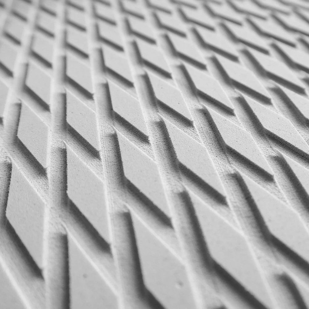 traction pad surf planche mousse eva adhésif antidérapant gris rayures diagonales moderne kayak piscine
