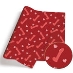 serviettes imprimées humoristiques couleurs bleu rose gris rouge tissu coton polyester